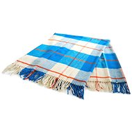 Dommio wool blanket Roma blue 130x170 cm - Blanket
