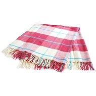 Dommio wool blanket Roma burgundy 130x170 cm - Blanket