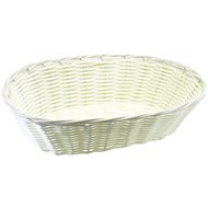 DOMMIO Oval scarf white, 20 × 28 cm - Proofing Basket