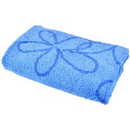 Dommio bamboo towel Flower 50×90 cm blue - Towel
