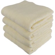 DOMMIO Uni Set of terry towels 70 × 130 cm 4 pcs cream - Towel Set