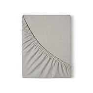 Kvalitex Satin sheet Luxury Collection 200 × 200 cm light grey - Bedsheet