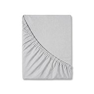 Kvalitex Jersey sheet light grey 180 × 200 cm - Bedsheet