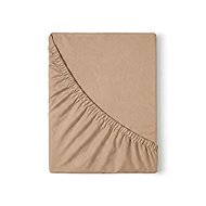Kvalitex Jersey sheet light beige 180 × 200 cm - Bedsheet