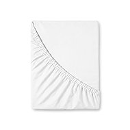 Kvalitex Jersey sheet white 180 × 200 cm - Bedsheet