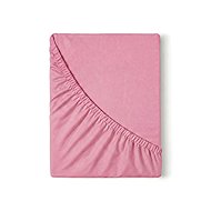 Kvalitex Jersey sheet light pink 90 × 200 cm - Bedsheet