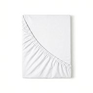 Kvalitex Jersey sheet with lycra 220 × 200 cm white - Bedsheet