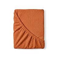 Kvalitex Terry sheet brown 220 × 200 cm - Bedsheet