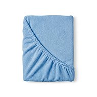 Kvalitex Terry sheet light blue 200 × 200 cm - Bedsheet