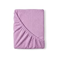 Kvalitex Terry sheet light purple 200 × 200 cm - Bedsheet
