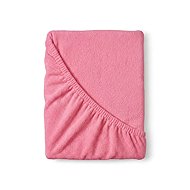 Kvalitex Terry bed sheet pink 200 × 200 cm - Bedsheet