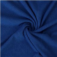 Kvalitex Terry sheet dark blue 100 × 200 cm - Bedsheet