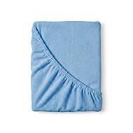Kvalitex Terry sheet light blue 100 × 200 cm - Bedsheet