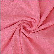 Kvalitex Terry bed sheet pink 90 × 200 cm - Bedsheet