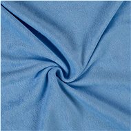 Kvalitex Terry baby sheet light blue 70 × 140 cm - Cot sheet