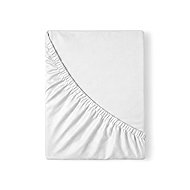 Kvalitex Satin sheet Luxury Collection 220 × 200 cm white - Bedsheet