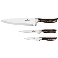 BERLINGERHAUS Stainless steel knife set 3 pcs Carbon PRO Line BlackSmith - Knife Set