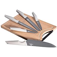 BERLINGERHAUS Non-stick knife set + cutting board 6 pcs Aspen Collection - Knife Set