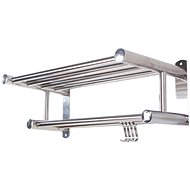 VERK Bathroom shelf, silver - Shelf