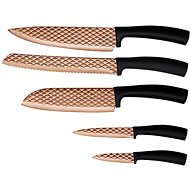 BERLINGERHAUS Non-stick knife set 5 pcs Black Rose Collection - Knife Set