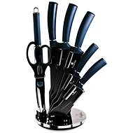 BERLINGERHAUS Set of knives in stand 8 pcs Aqumarine Metallic Line - Knife Set