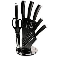 BERLINGERHAUS Set of knives in stand 8 pcs Black Silver Collection - Knife Set