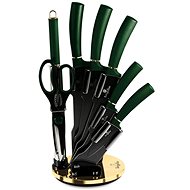 BERLINGERHAUS Set of knives in stand 8 pcs Emerald Collection - Knife Set