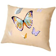 TEXTILOMANIE Pillowcase Striped butterfly 40 × 50 cm - Pillowcase