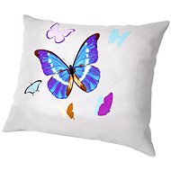 TEXTILOMANIE Pillowcase Blue butterfly 40 × 50 cm - Pillowcase