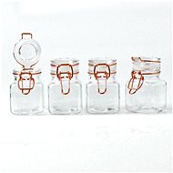 Sabichi Set of 4 mini storage jars - Storage Jar