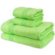 DOMMIO Bamboo towel set 2 pcs 30 × 50 cm, 2 pcs 50 × 100 cm green - Towel Set