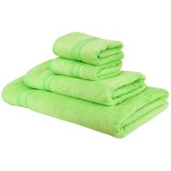 DOMMIO Set of bamboo towels and bath towels green - Towel Set