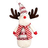 DOMMIO Christmas decoration - reindeer with scarf, 30 cm - Christmas Decoration