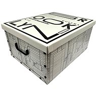 Domopak with lid and handles, Inscriptions - Storage Box