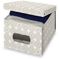 Domopak with lid ELLA beige, XL - Storage Box