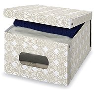 Domopak with lid ELLA beige, L - Storage Box