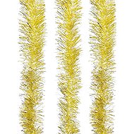 DOMMIO Chain golden yellow with laser effect, 2 m, 3 pcs - Christmas Decoration