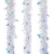 DOMMIO Star chain with rainbow effect, 2 m, 3 pcs - Christmas Decoration