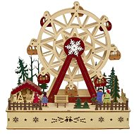 DOMMIO LED carousel, 3 × AA, 28,5 × 28 cm - Christmas Decoration