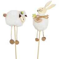 DOMMIO Plug sheep and bunny plush set 2 pcs - Easter Decoration