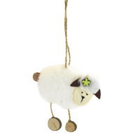 DOMMIO Plush sheep hanging 10 cm - Easter Decoration