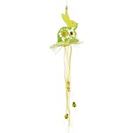 DOMMIO Velikonoční dekorace závěsná - Žlutý zajíček, 45 × 10 cm - Easter Decoration