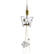 DOMMIO Velikonoční dekorace závěsná - Bílý motýlek, 35 cm - Easter Decoration