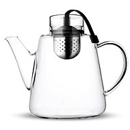 Vialli Design Amo 3826 Glass with stainless steel strainer, 1500 ml - Tea Kettle
