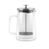 Vialli Design French Press, double wall 1000 ml, silver_DIVA 9279 - French Press