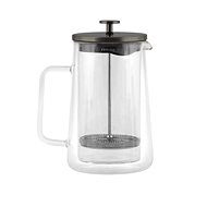 Vialli Design French Press, double wall 1000 ml, graphite_DIVA 9293 - French Press