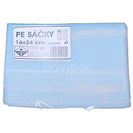 Vipor Bag PE 16 × 24 / 30 mc 100 pcs - Food Storage Bags