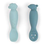 DONE BY DEER Tiny Farm training spoon set, blue - Spoon set