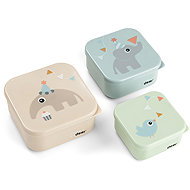 Done by Deer Celebration Snack Box Set, assorted colours, 3-piece set - Lunch Box