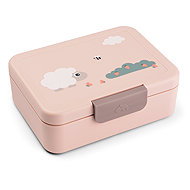 Done by Deer Tiny Farm Lunch Box with Divider, Pink - Lunch Box